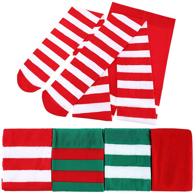 Women Christmas Striped Tights - Christmas Stocking Hanging recensie en prijs