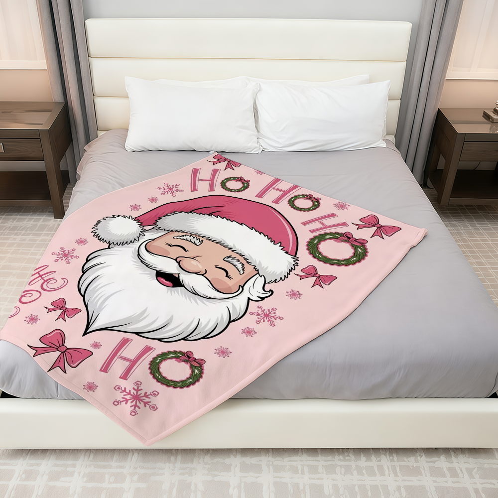 Pink Christmas Blanket Throw S - Christmas Throw Blanket recensie en prijs