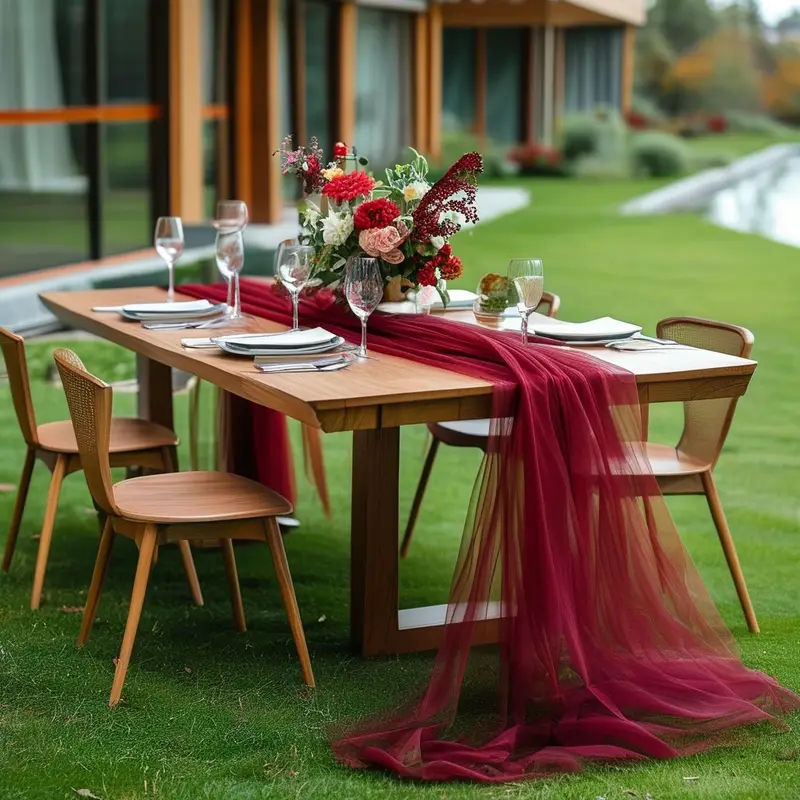 Gauze Table Runner Sheer Arch  - Christmas Table Runner recensie en prijs