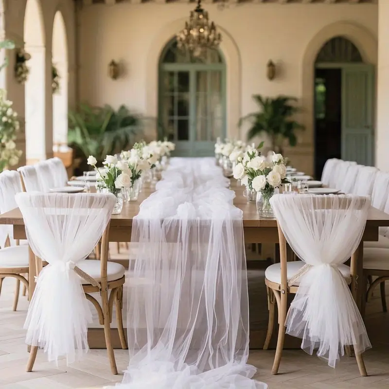 Gauze Table Runner Sheer Arch  - Christmas Table Runner recensie en prijs