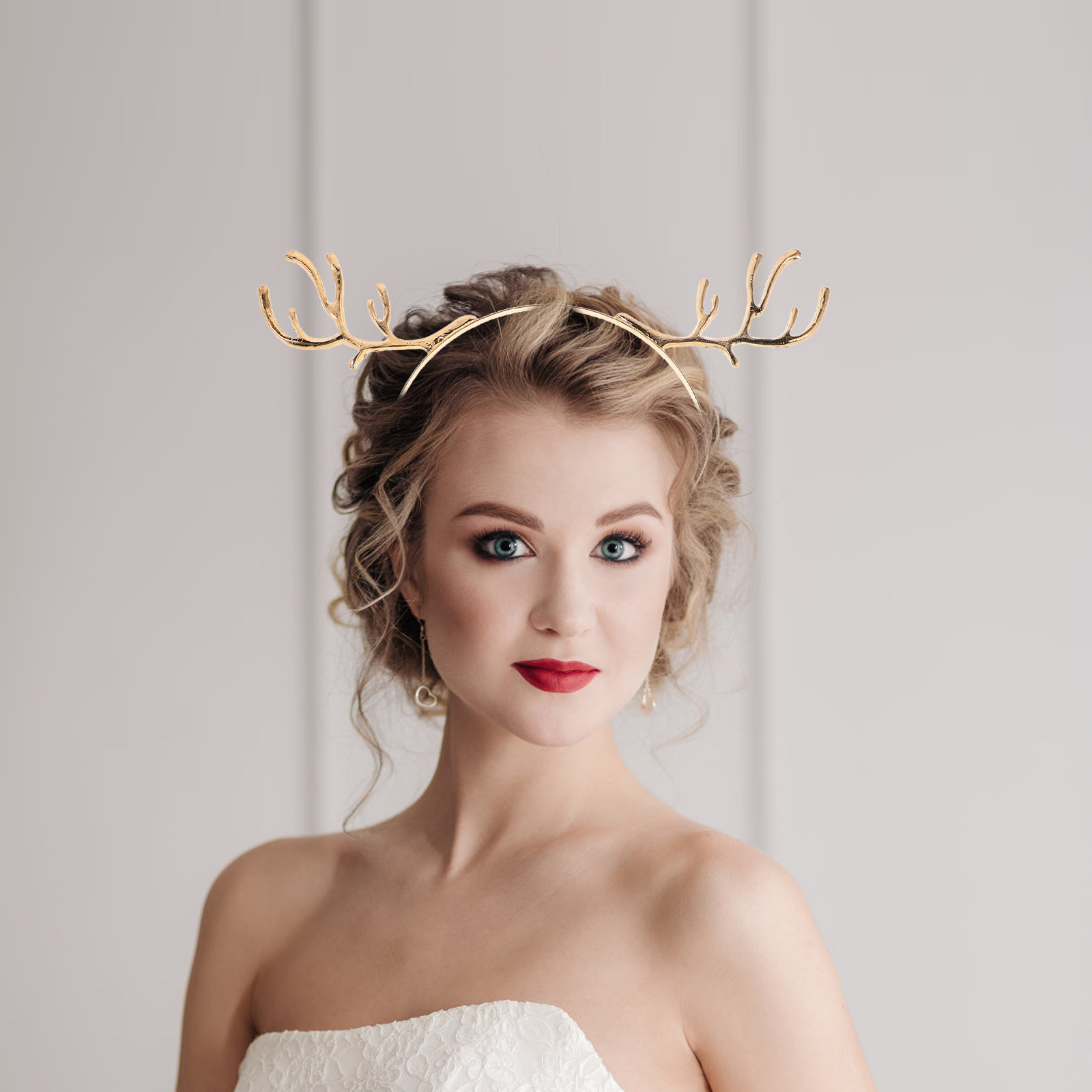 3Pcs Cute Reindeer Antler Head - Reindeer Antlers Headband recensie en prijs
