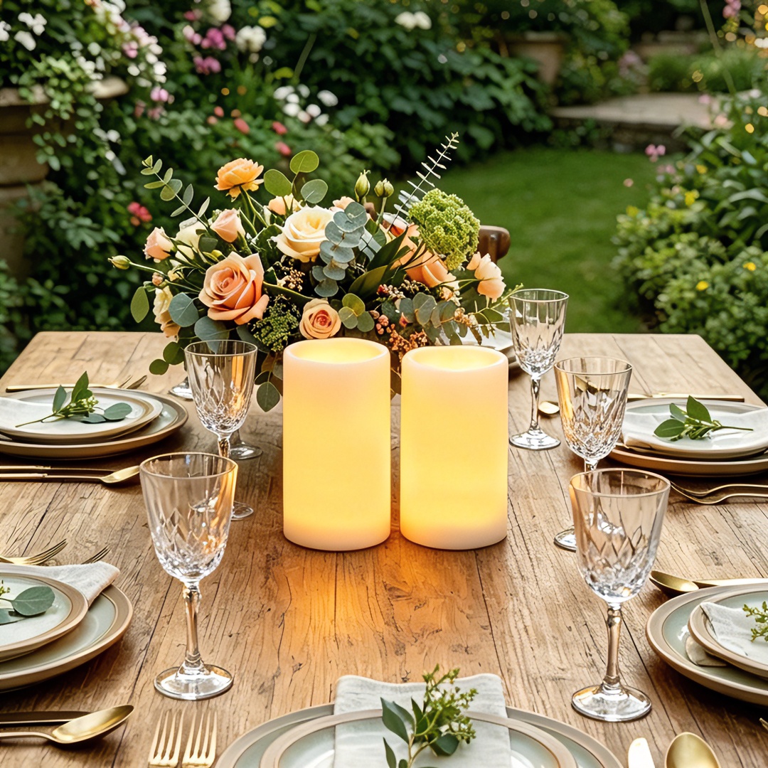 Flameless LED Pillar Candle Wa - Christmas Lights Outdoor recensie en prijs