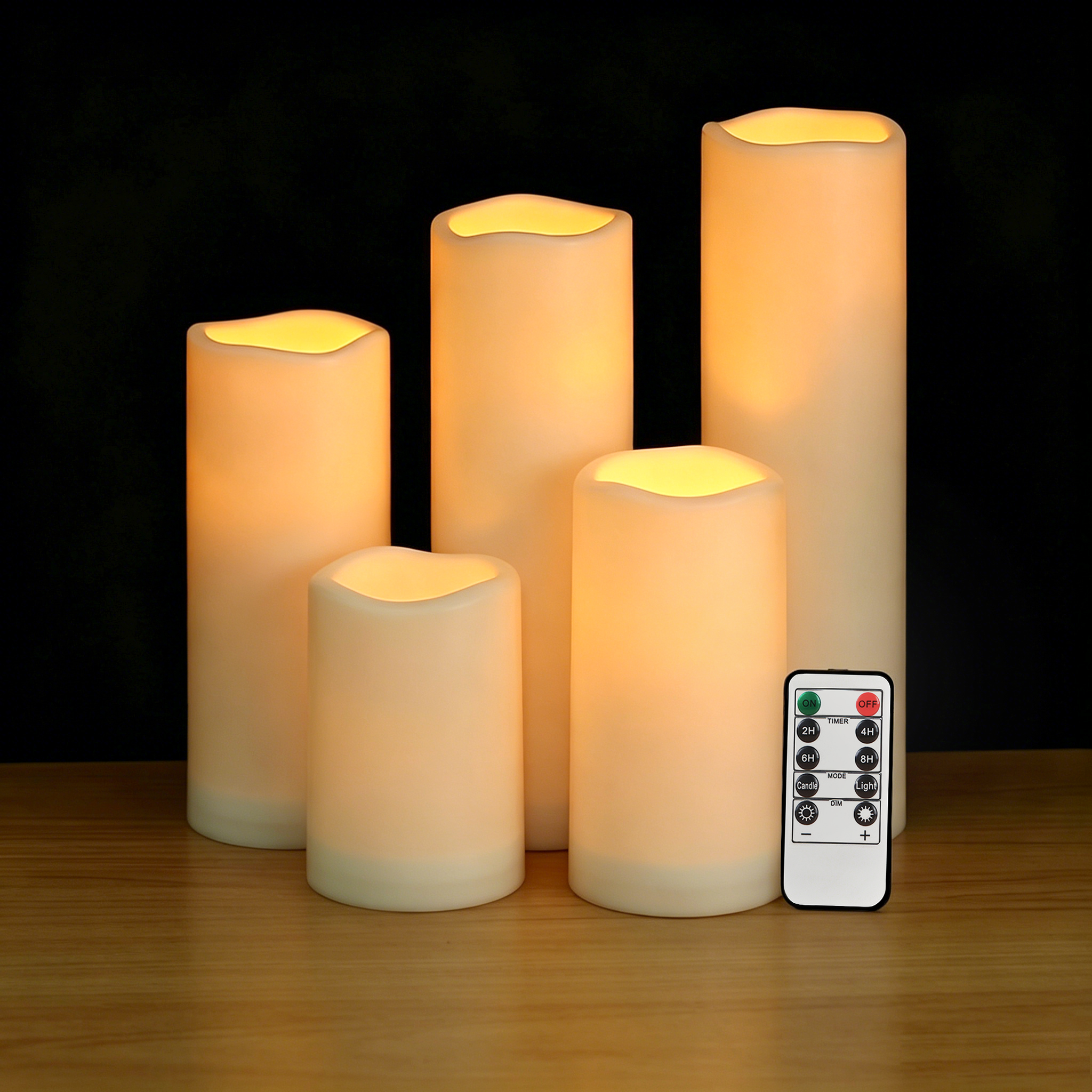 Flameless LED Pillar Candle Wa - Christmas Lights Outdoor recensie en prijs