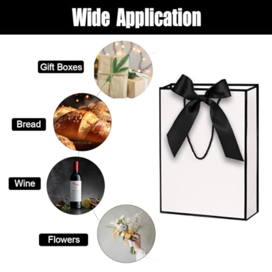 Gift Bags for Presents, 2 Pack - Ribbon Bow Gift recensie en prijs