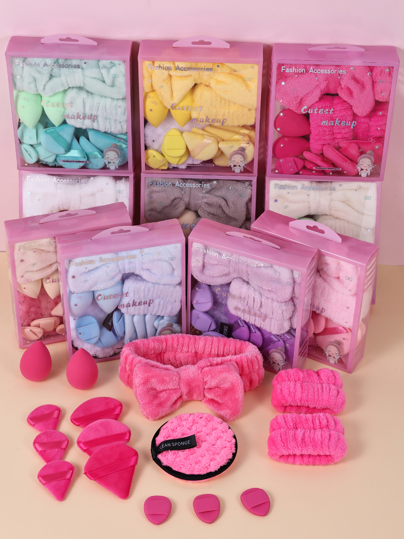 15pcs Women Wash Face Spa Hair - Ribbon Bow Gift recensie en prijs