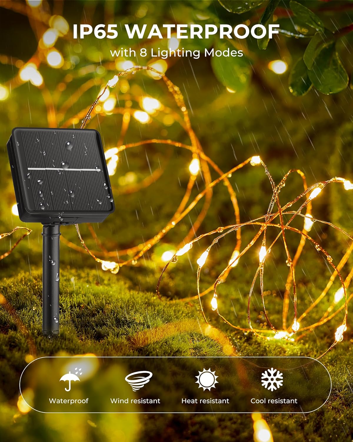 Solar Fairy Lights,33Ft 100 LE - Christmas Lights Outdoor recensie en prijs
