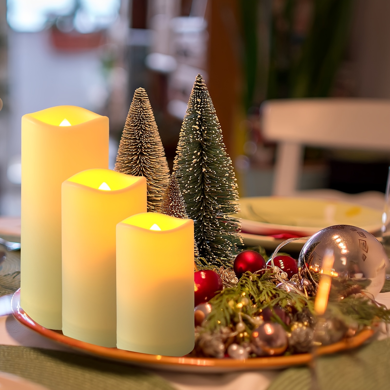 72-Piece Flameless Flickering  - Holiday Candle Set recensie en prijs
