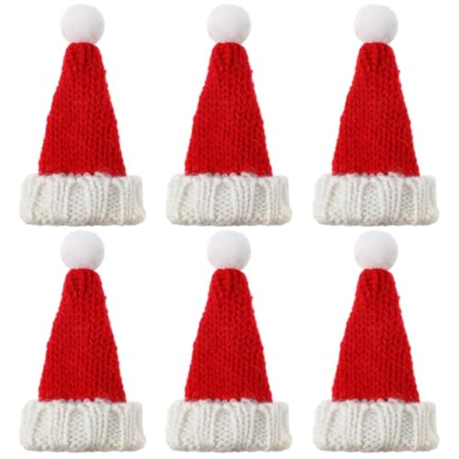 Pcs Mini Santa Hats for Crafts - Santa Hat Plush recensie en prijs
