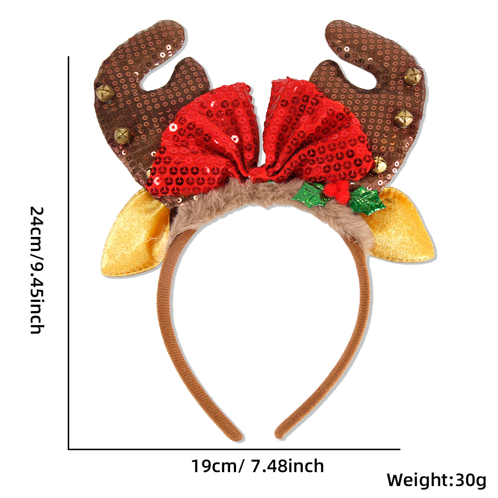 1 Piece/5Pcs Funny Santa Claus - Reindeer Antlers Headband recensie en prijs