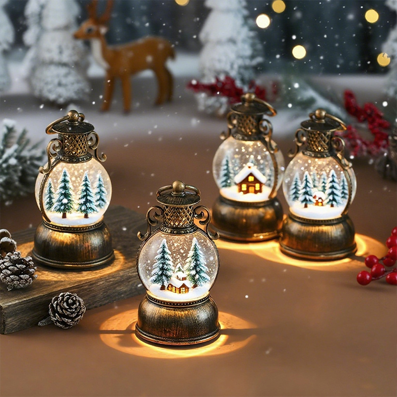 Vintage Style USB Powered Ligh - Snow Globe Musical recensie en prijs