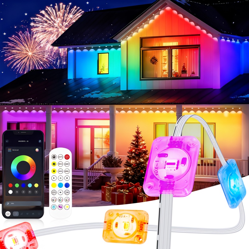 RGB+IC Smart Outdoor Eaves Lig - Christmas Lights Outdoor recensie en prijs