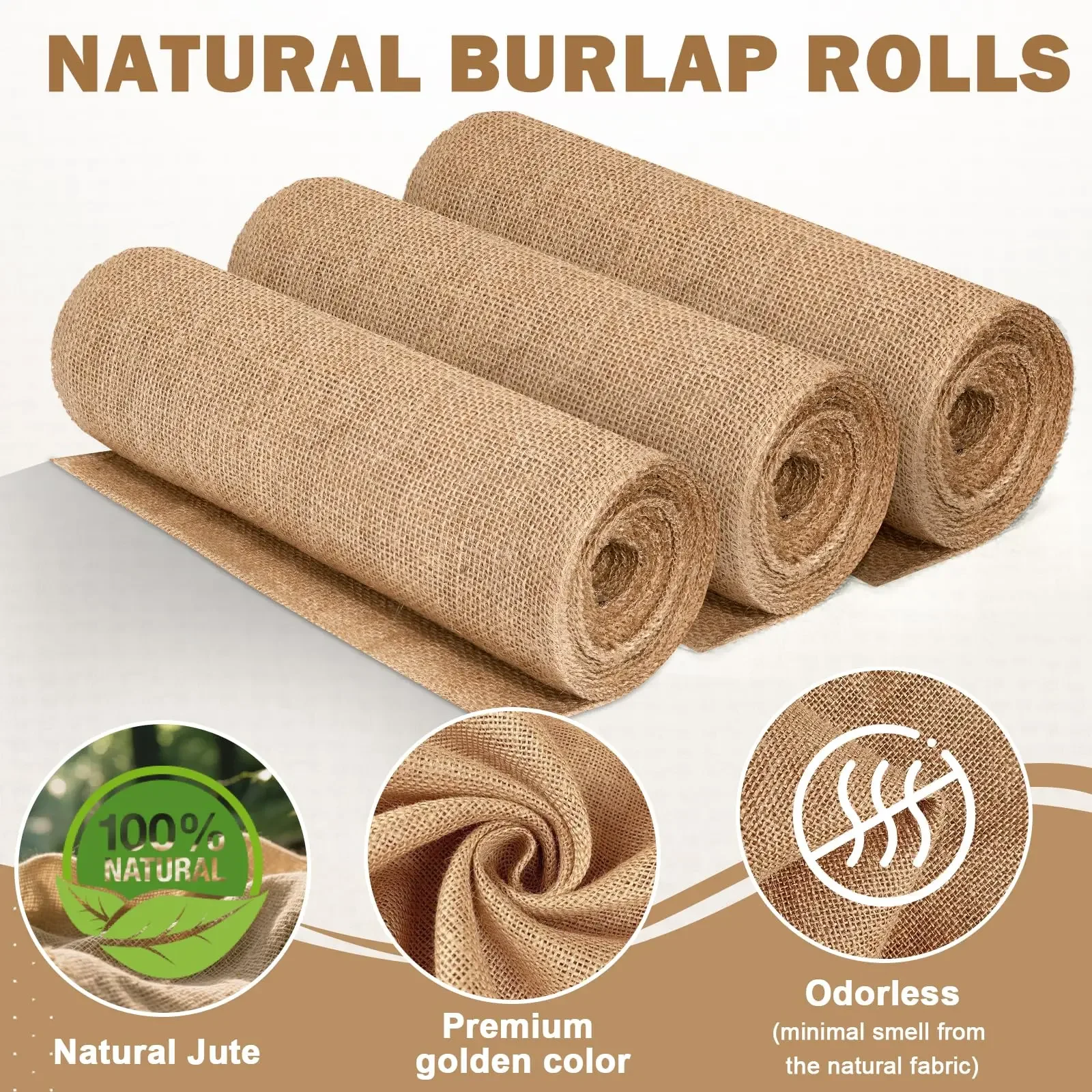 New Desig Beige Burlap Roll 30 - Christmas Table Runner recensie en prijs