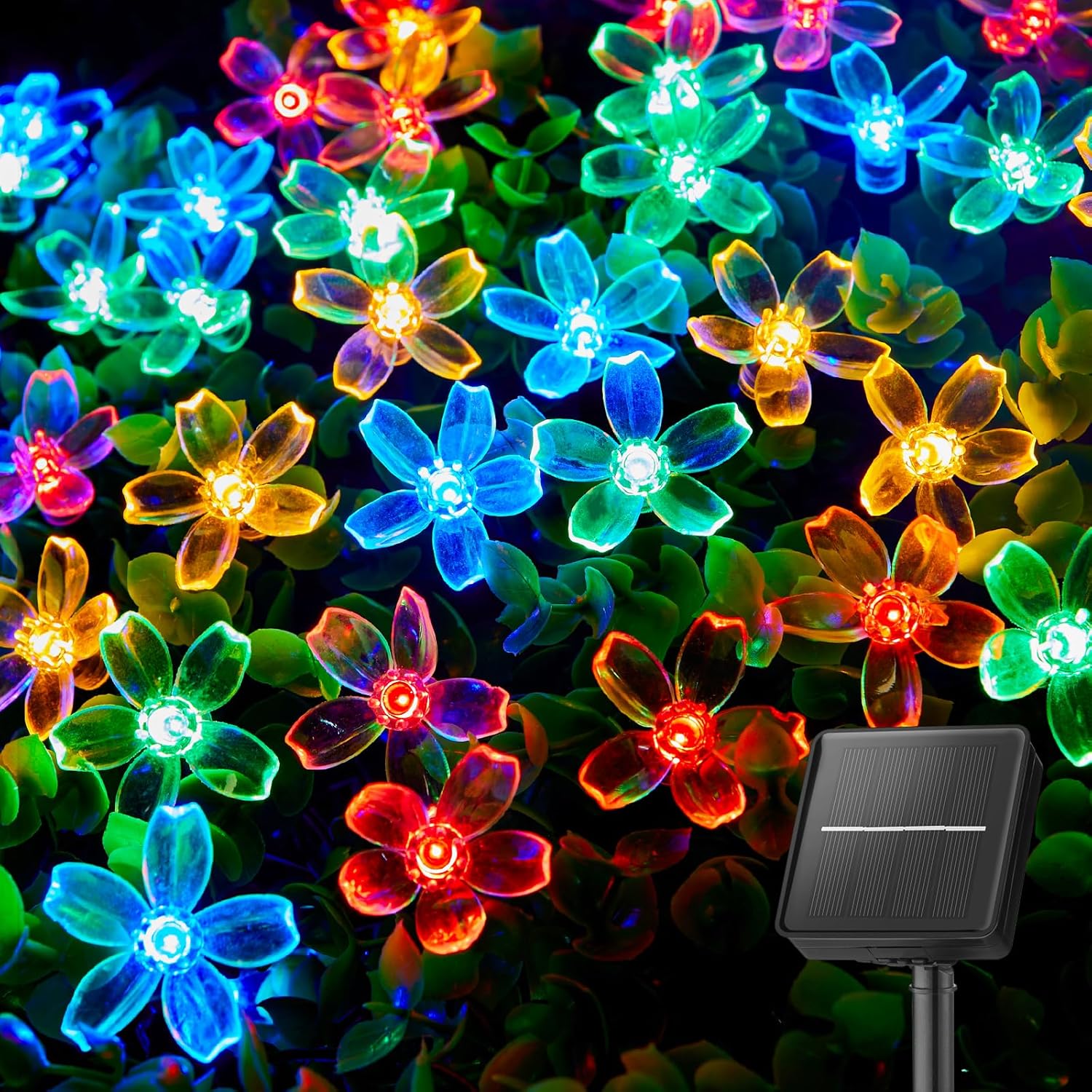 60 LED Flower Solar String Lig - Christmas Lights Outdoor recensie en prijs