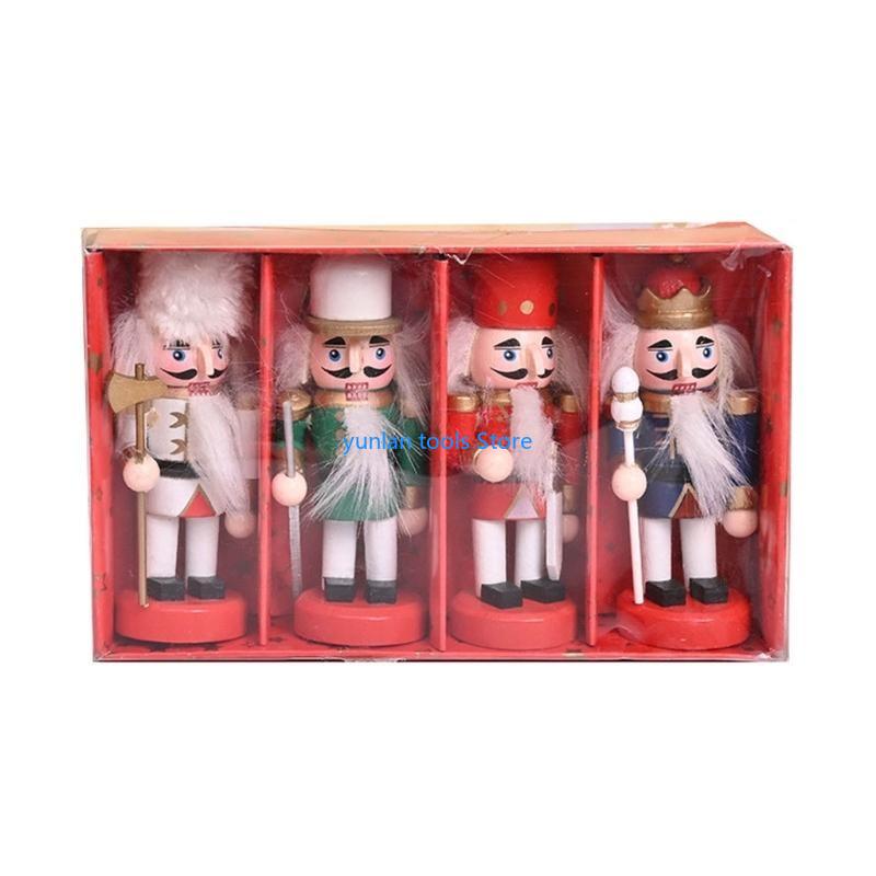 50LB 4Pcs Wooden Nutcracker Ki - Nutcracker Figurine recensie en prijs