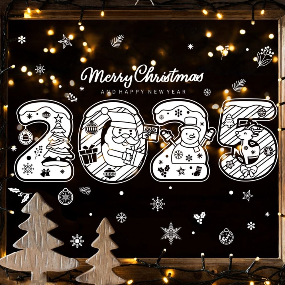 6 Pieces High Quality PVC Chri - Snowflake Window Decal recensie en prijs