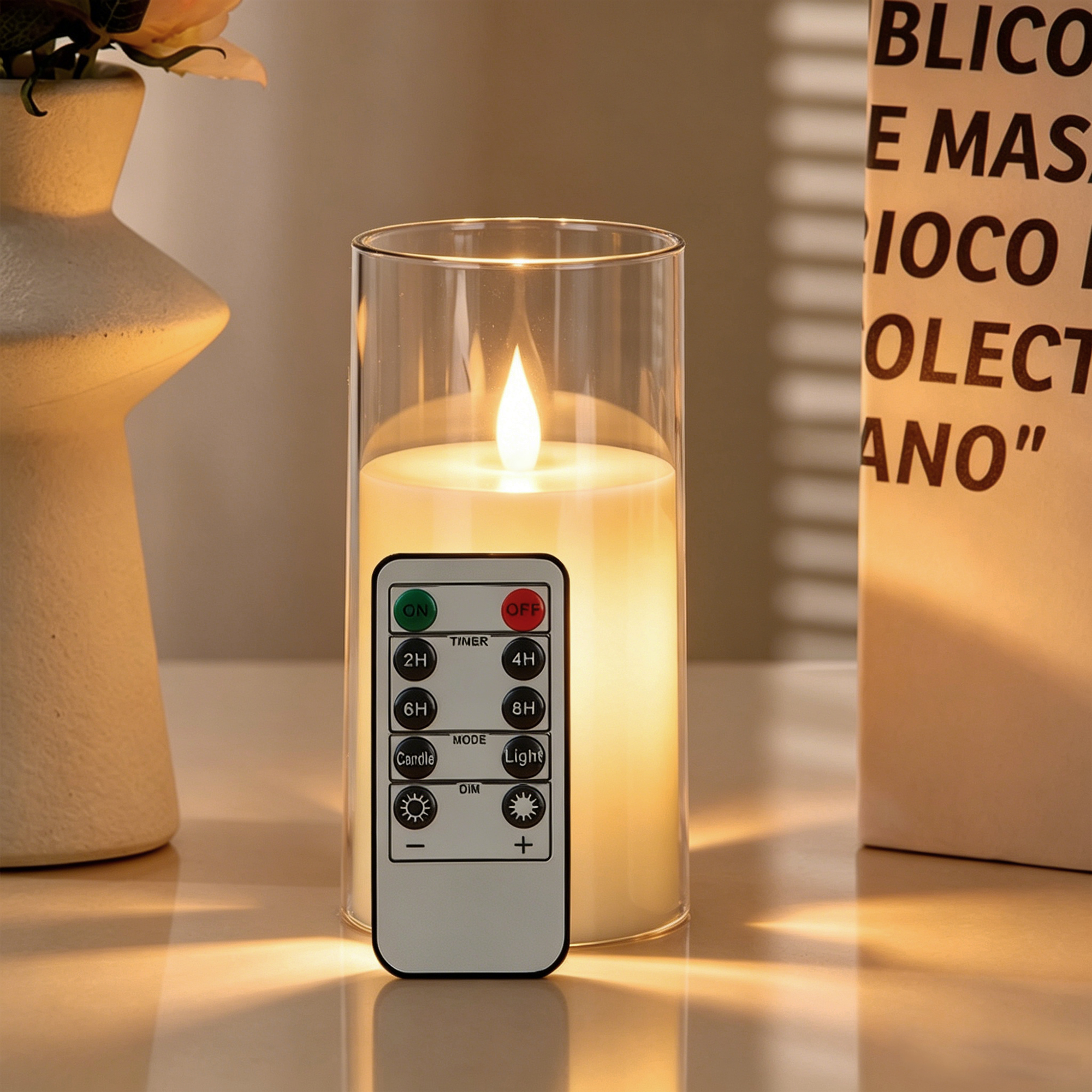 3-Piece LED Flame-Free Candle  - Holiday Candle Set recensie en prijs