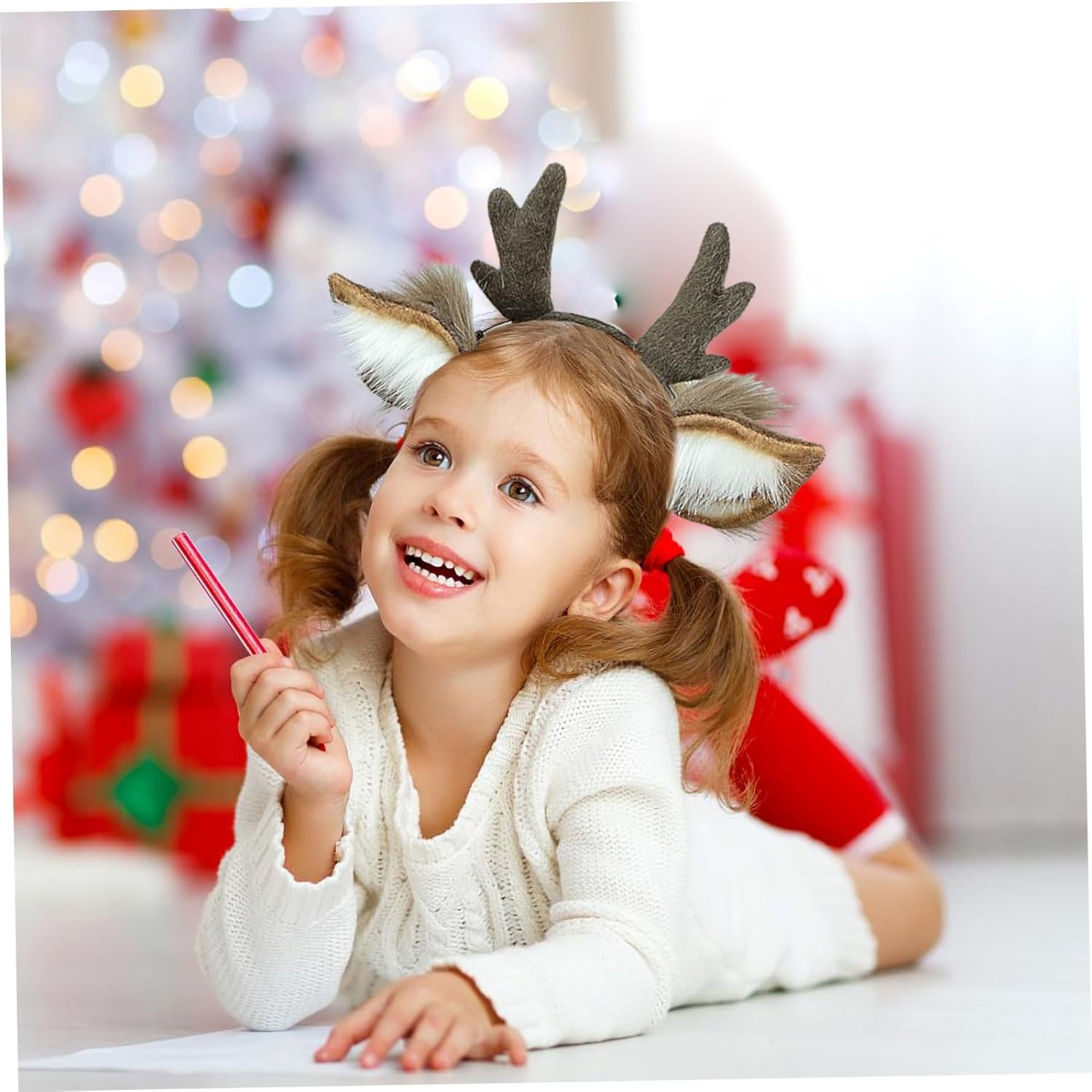 Plush reindeer headband, Chris - Reindeer Antlers Headband recensie en prijs